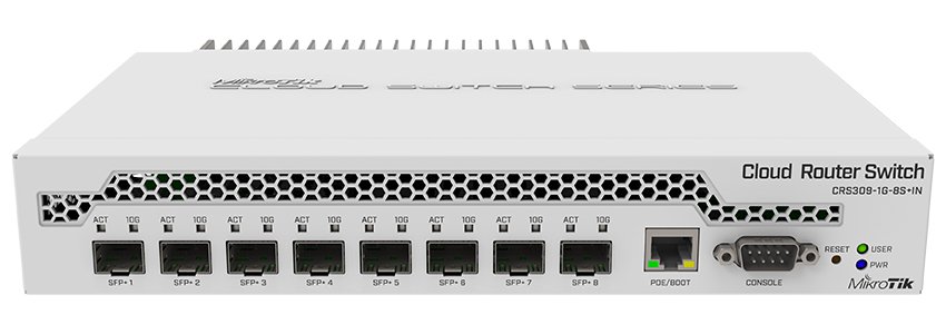 MikroTik CRS309-1G-8S+IN Cloud Router Switch L5